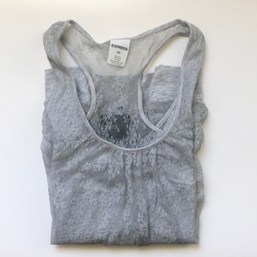 SALE❗️ NWT! Express Racerback Lace Tank